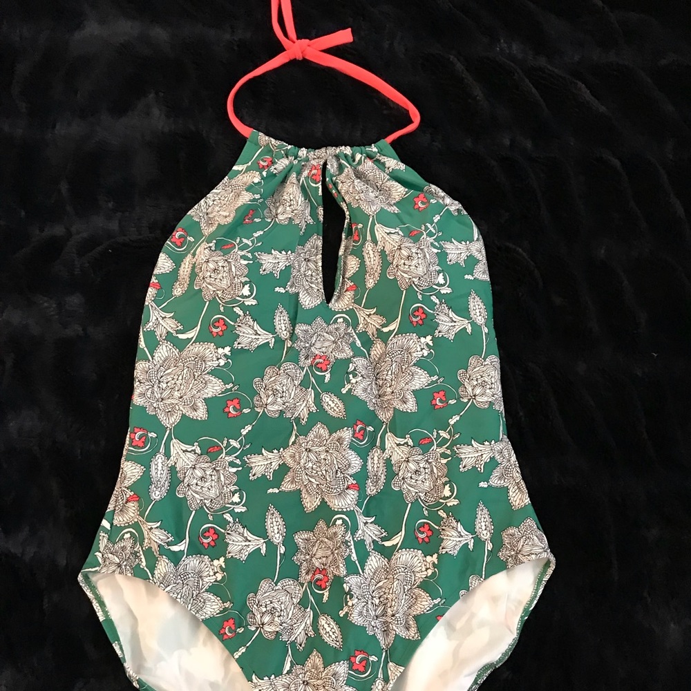 Bathing Suit, Boden, One-Piece Halter